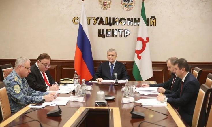 Юрий Чайка провел заседание Совета при полномочном представителе Президента РФ в СКФО