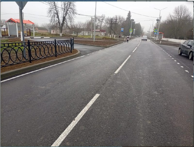 В Баксанском районе отремонтировали дорогу, соединяющую три населённых пункта