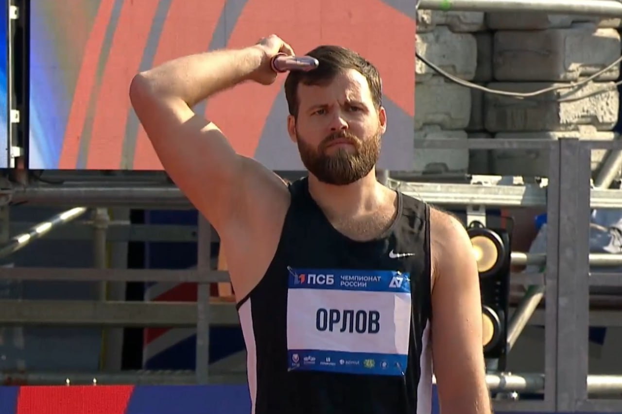 Легкоатлет Николай Орлов победил в национальном чемпионате