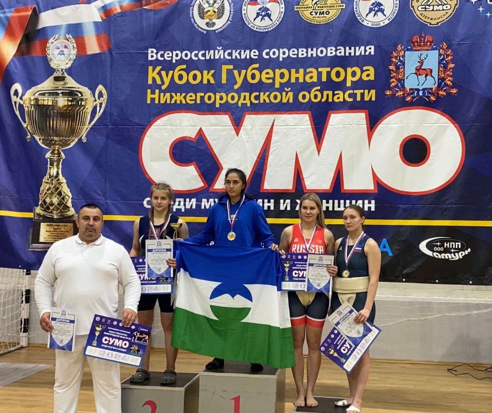 Милена Таова первой в СКФО стала мастером спорта России по сумо