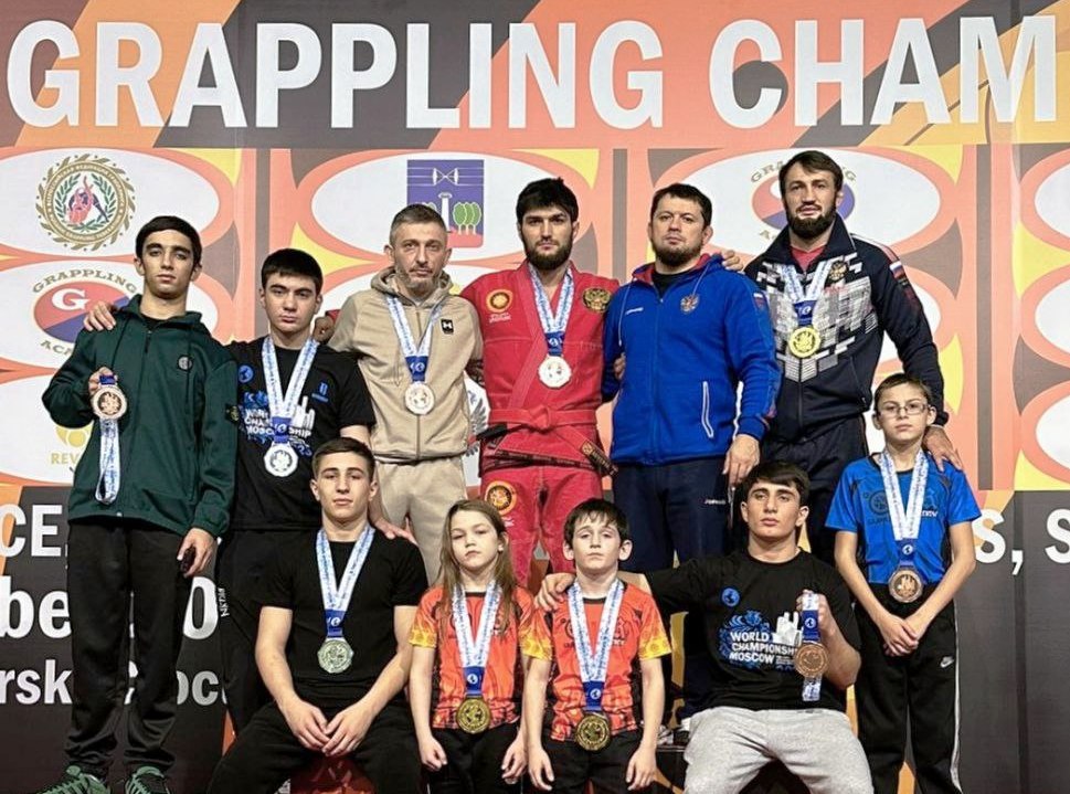 Спортсмены Кабардино-Балкарии привезли 35 медалей с Чемпионата мира по грэпплингу