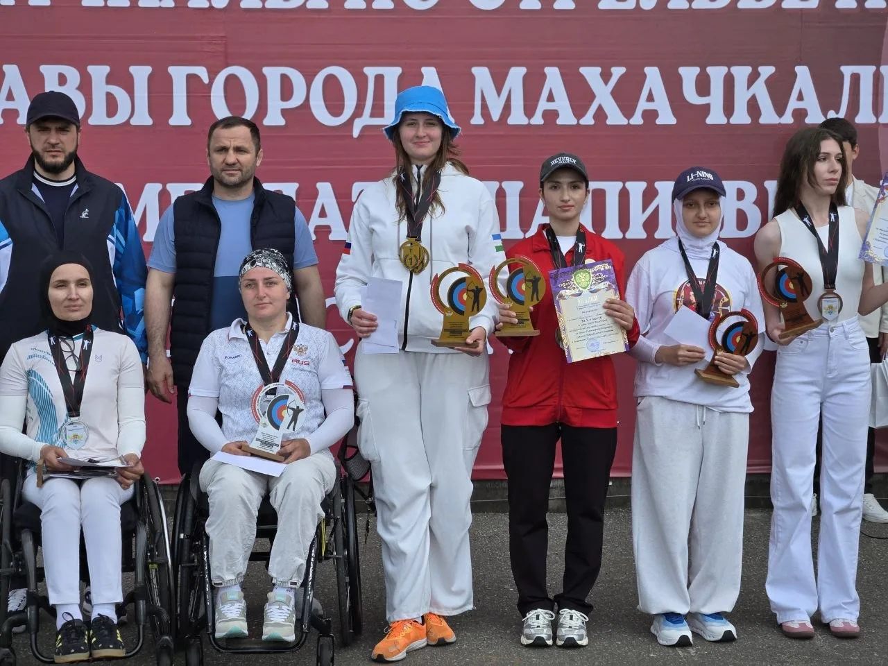Яна Кулюшина — победительница Кубка Махачкалы по стрельбе из лука
