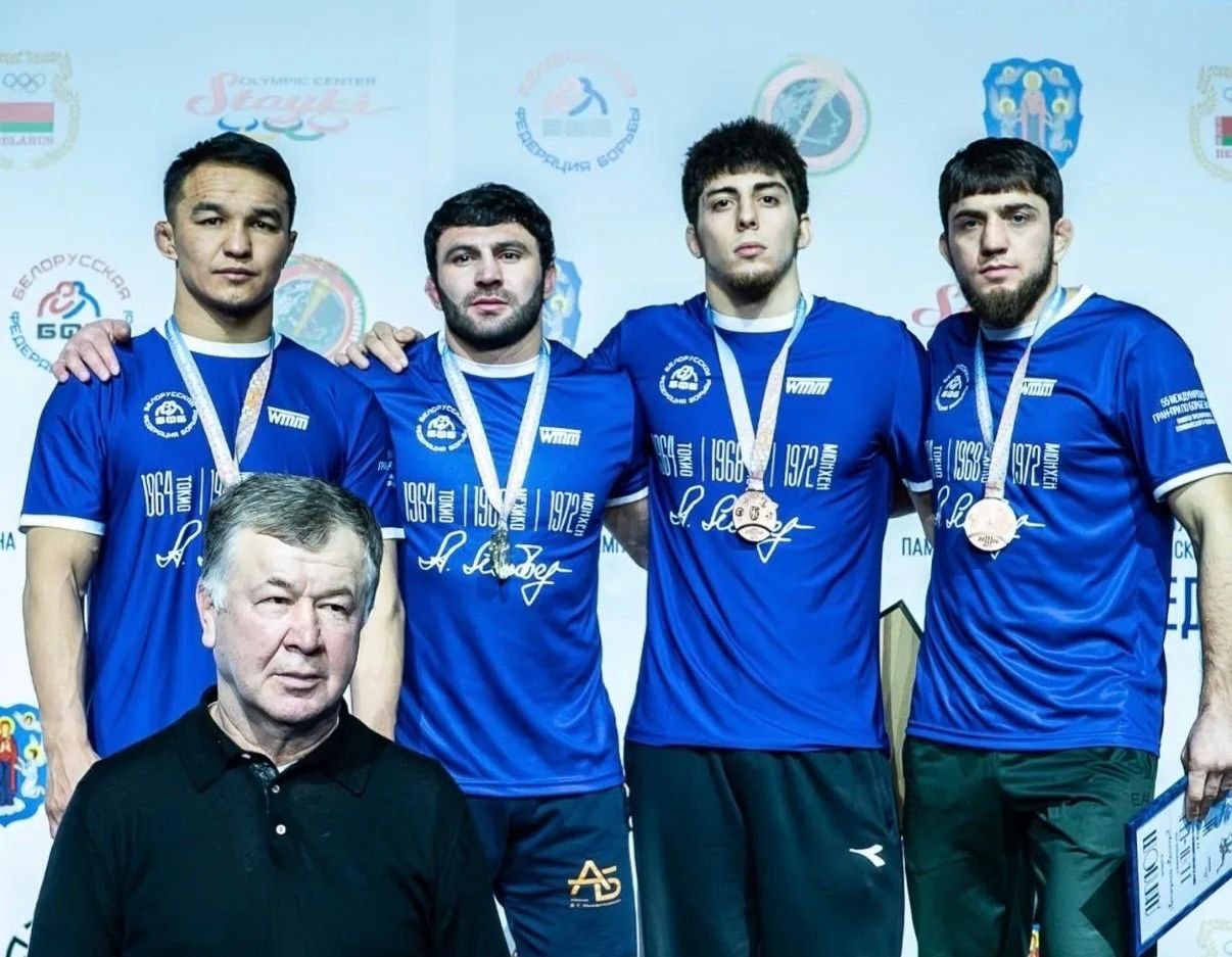 Рустам Жилясов и Азрет Улимбашев — победители международного турнира по вольной борьбе в Минске